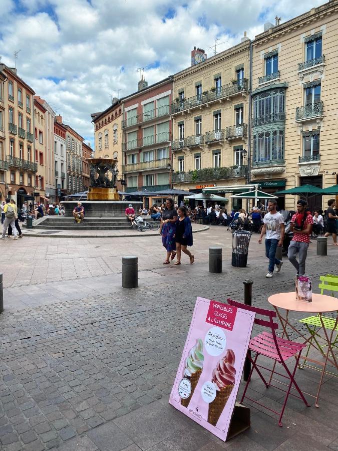 Meuble Tourisme Carmes 2 Etoiles, Entree Autonome,Wifi, Climatise, Petit Parking Prive Apartment Тулуза Екстериор снимка